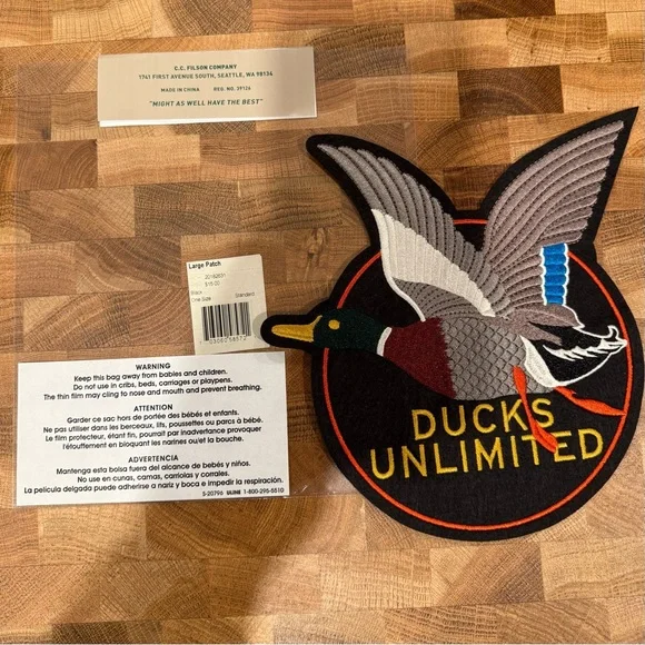Filson x Ducks Unlimited Patch - Picture 2 of 3